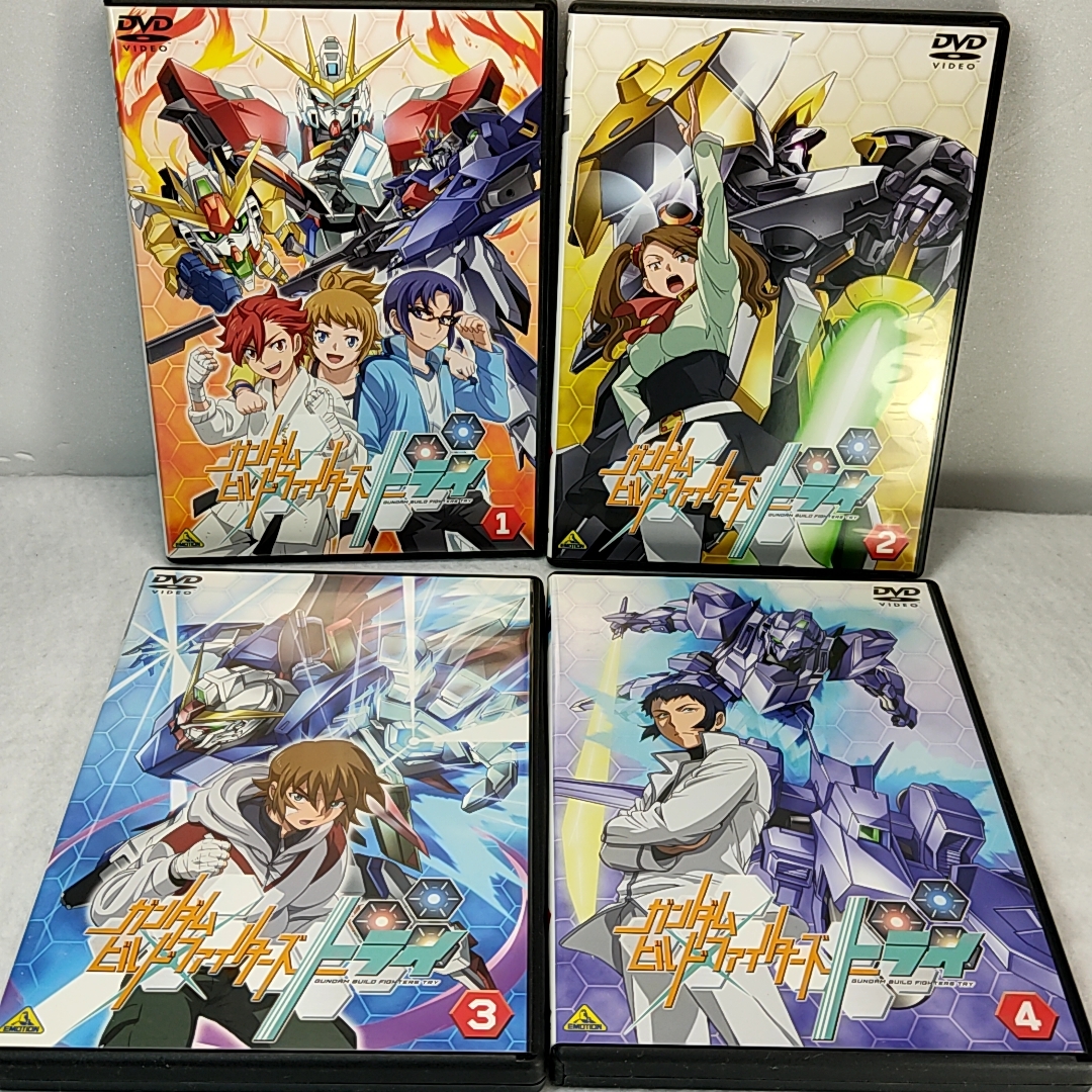 ❤️直販ショップ❤️ ガンダムビルドファイターズトライ DVD 全9巻