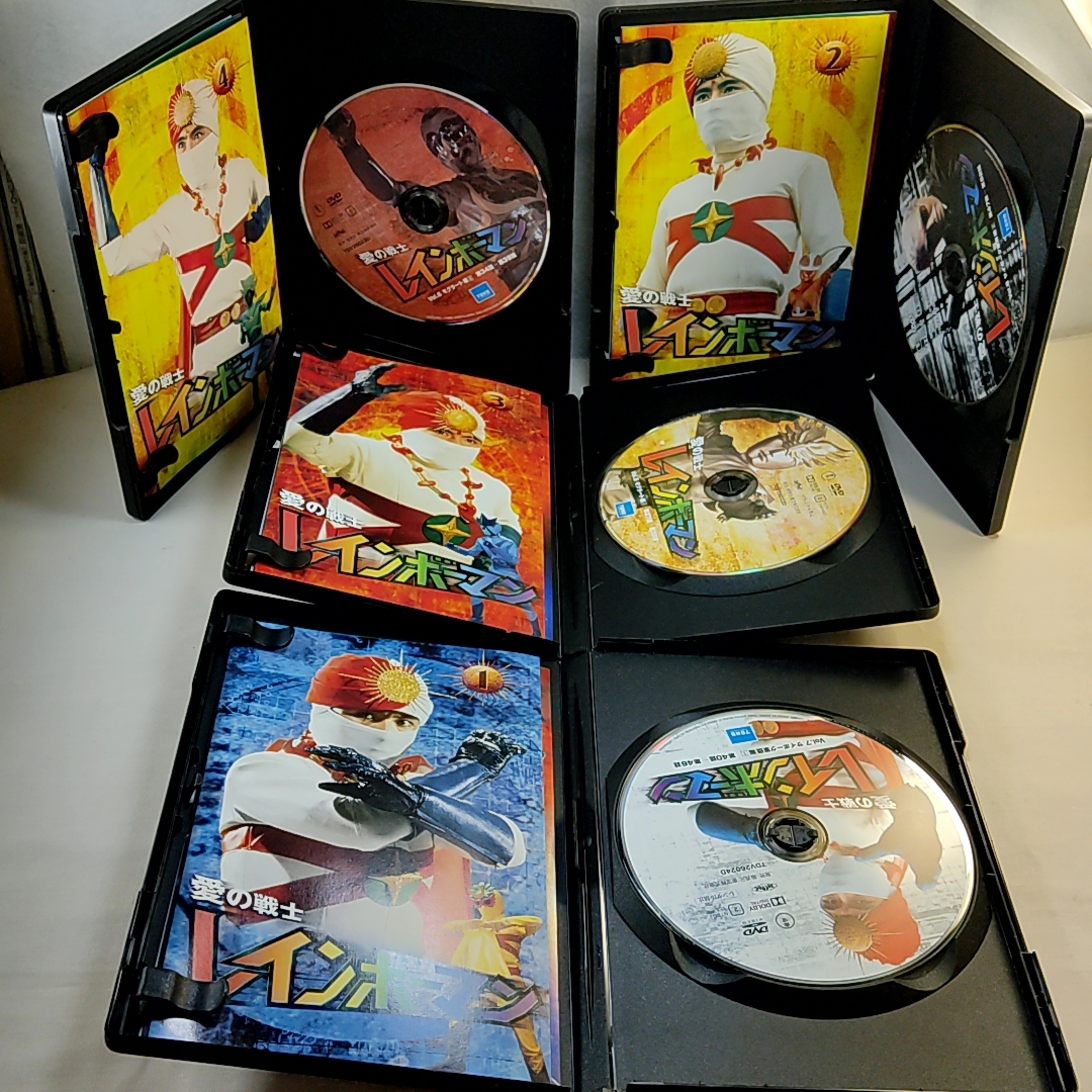 愛の戦士 レインボーマン DVD全8巻セット 全52話収録 完結 東宝