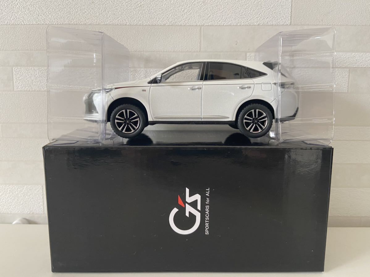 即決 カラーサンプル 1/30 トヨタ ハリアー G's ホワイトパールクリスタルシャイン TOYOTA HARRIER 非売品