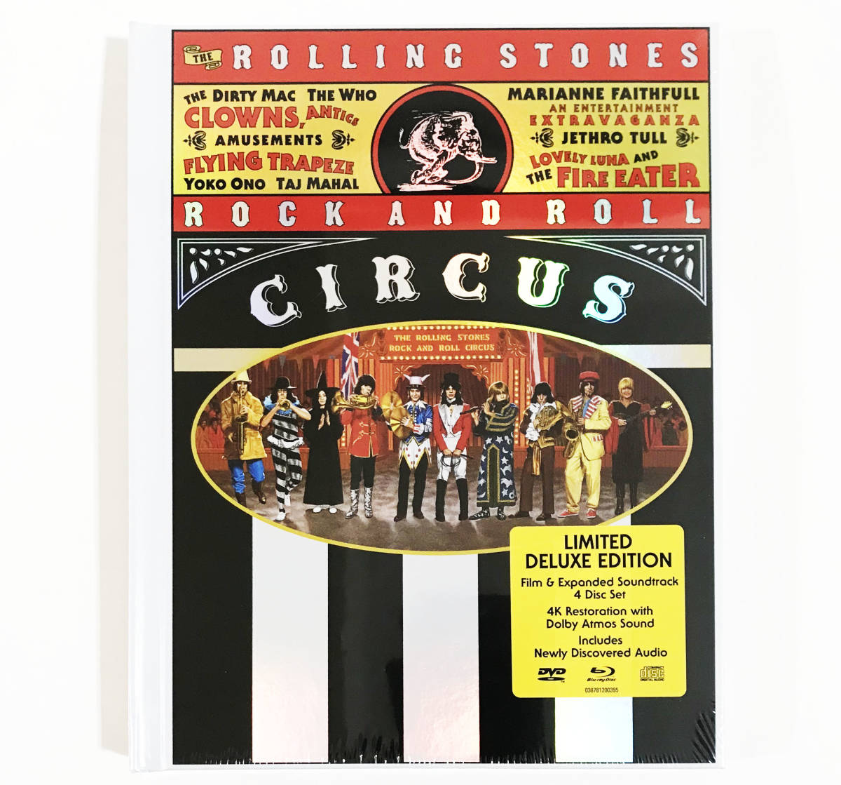 [ бесплатная доставка!]The Rolling Stones The * low кольцо * Stone z[Rock And Roll Circus] импорт BD+DVD+2CD John * Lennon участие 