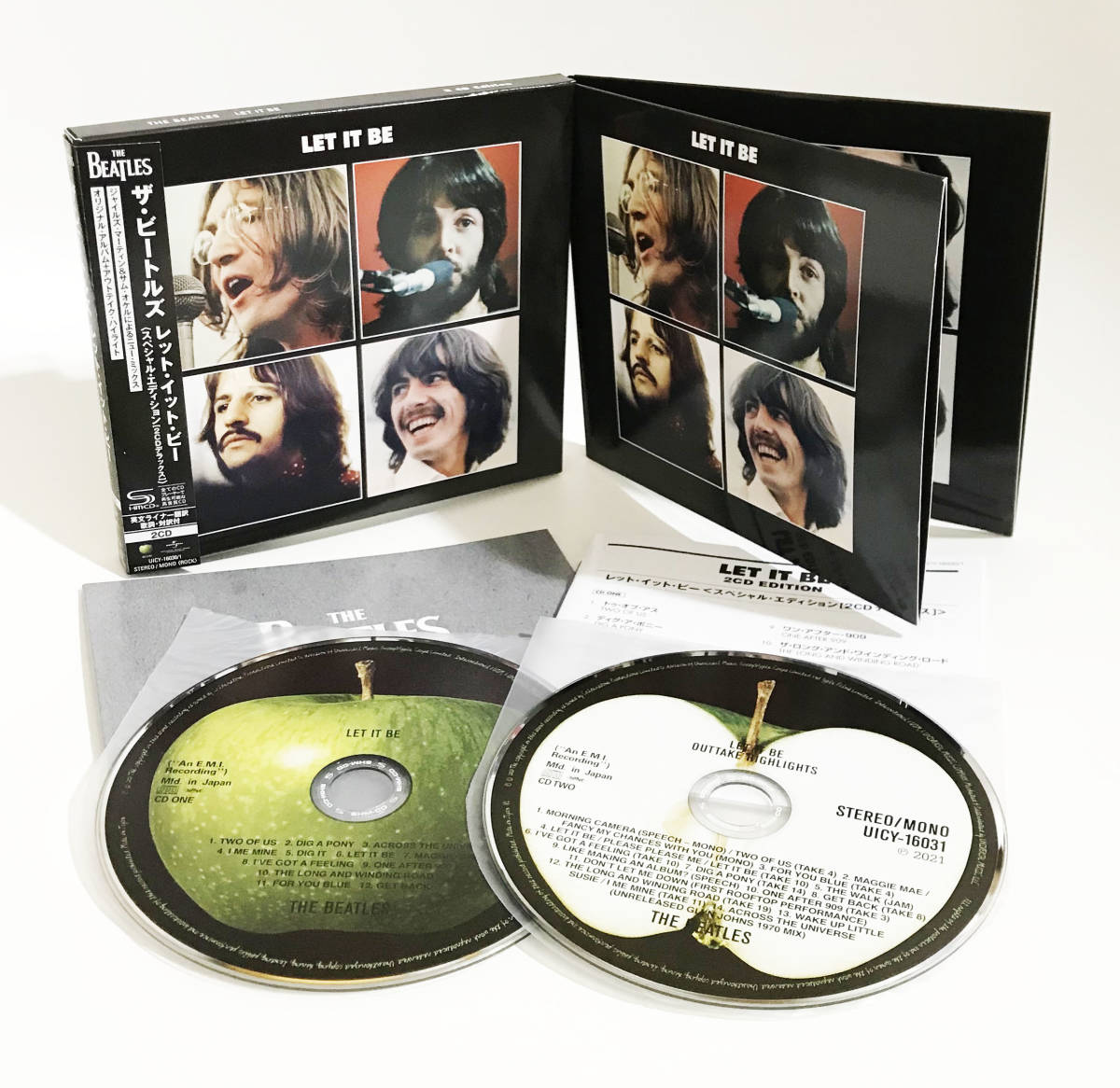 【スマートレター発送限定】THE BEATLES　ザ・ビートルズ 2021年盤「Let It Be スペシャル・エディション ＜2CDデラックス＞(2SHM-CD)」_画像1