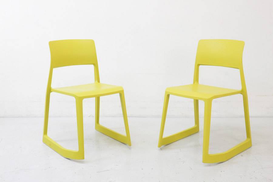 ☆vitra. ヴィトラ☆Tip Ton ティップトンチェア 2脚セット マスタード