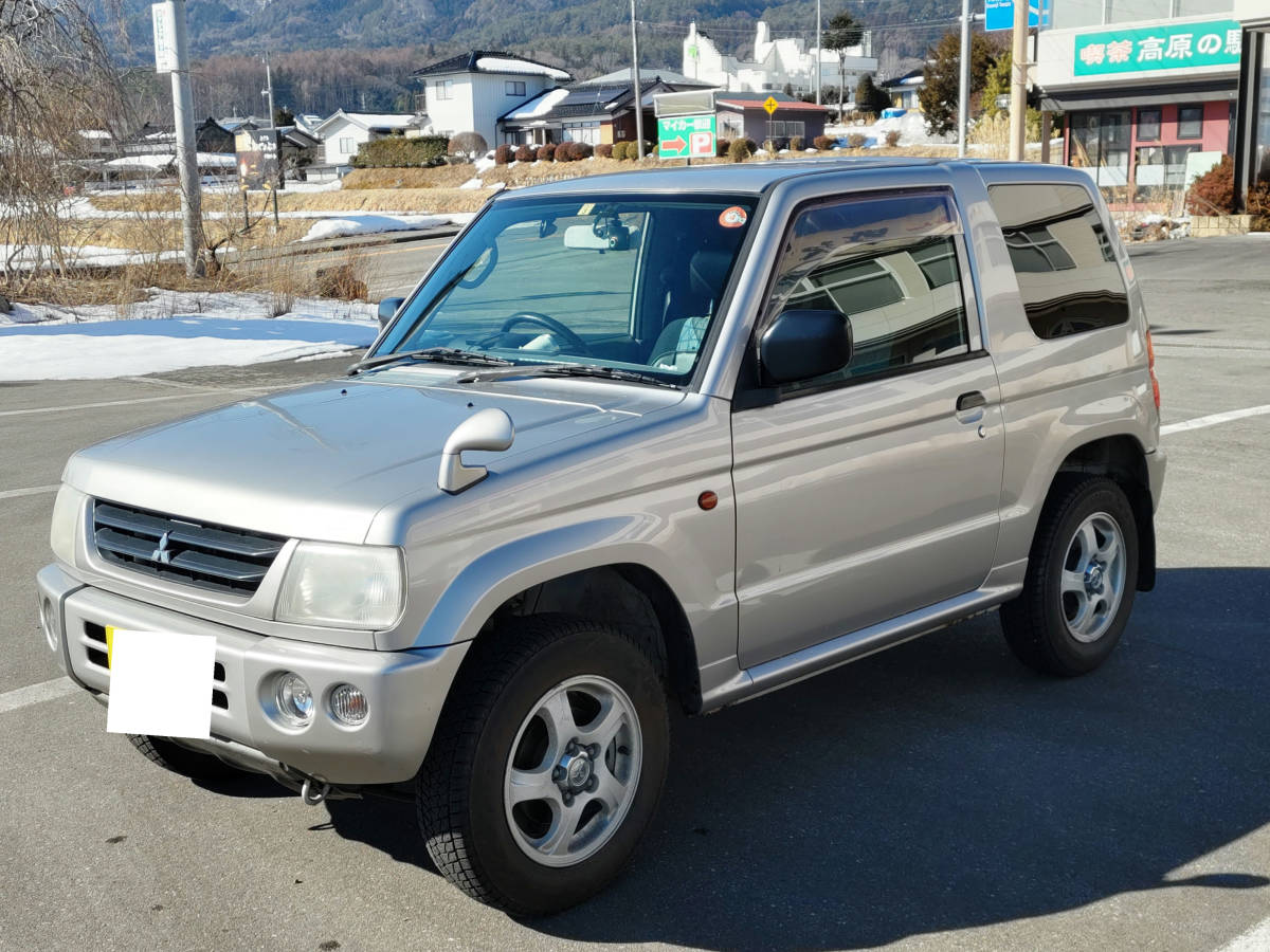 長野県から パジェロミニ H12 XR 4WD M/T 車検令和5年3月迄 すぐに乗れ