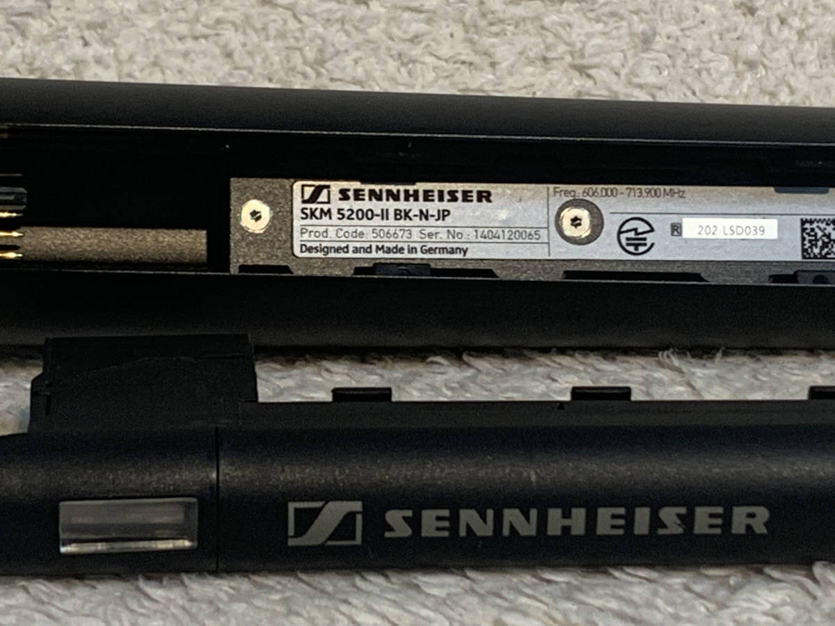 SENNHEISER SKM5200-Ⅱ-N-JP ① ゼンハイザーワイヤレスハンドマイク