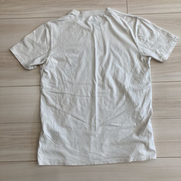 リーバイス Levi's Tシャツ ティーシャツ 半袖 白色 ホワイト ロゴプリント トップス 丸首コットン100 【KY0176】_画像2