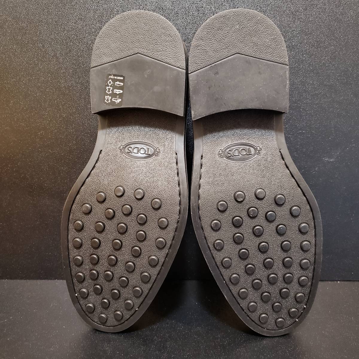トッズ（TOD'S） イタリア製革靴 ボルドー UK6.5_画像5