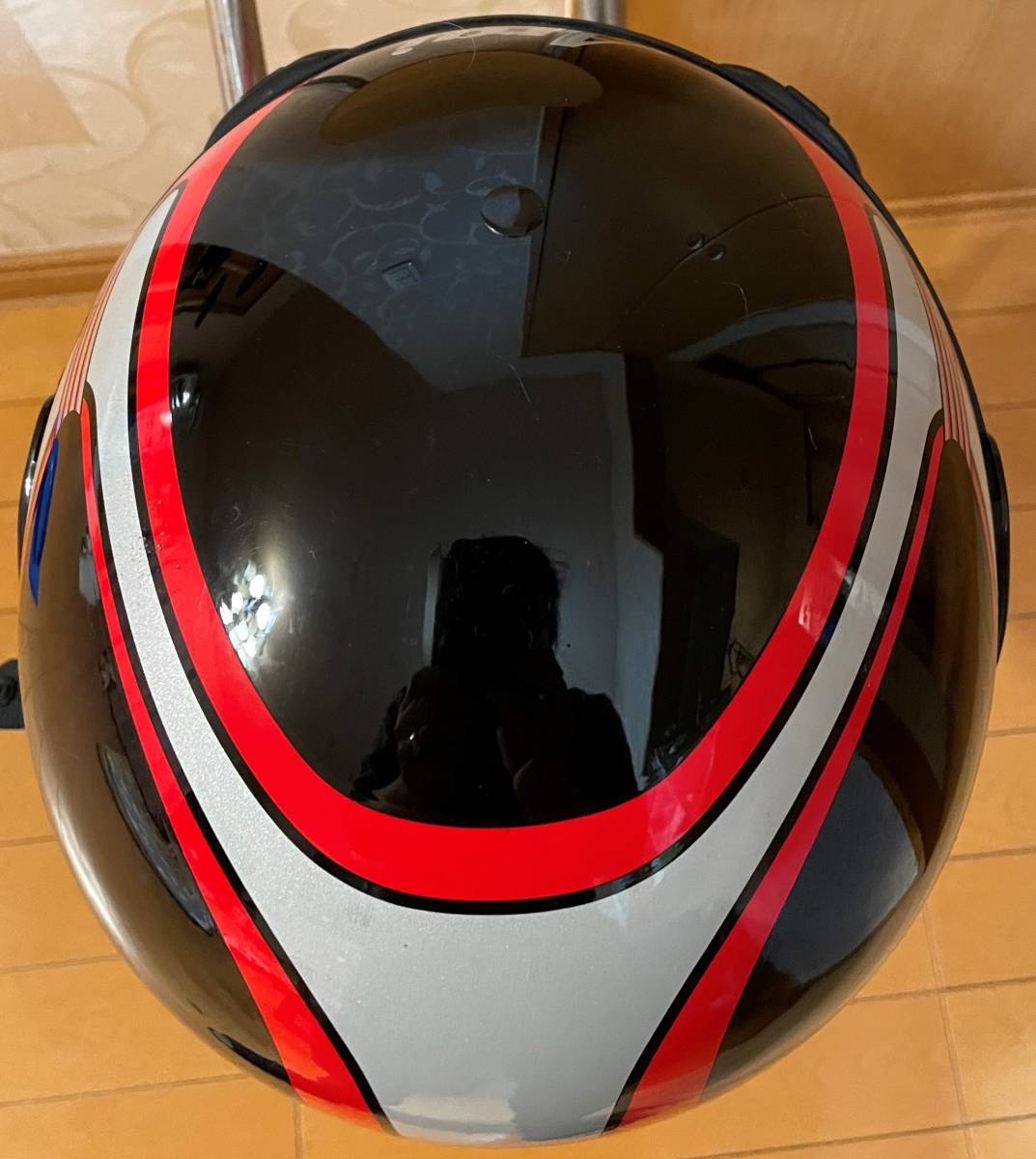 当時物　ビンテージ　アライ ラパイドSV 　新井ヘルメット　S サイズ（55.56cm）スモークシールド付　送料無料