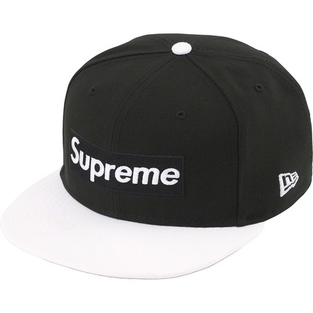 帽子 Supreme 2-Tone Box Logo New Era Black 7 1/4