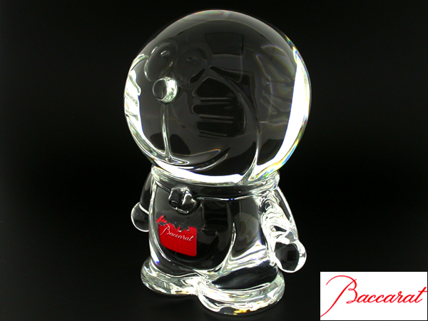 6236【BSJB】Baccarat バカラ クリスタル ガラス ドラえもん 限定 本物