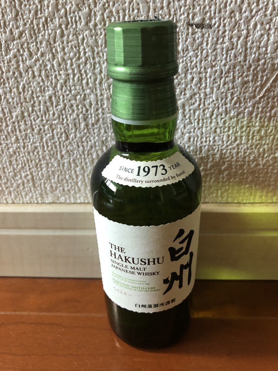 ☆送料無料 新品 白州 サントリー シングルモルトウイスキー モイスト 180ml ノンビンテージ ウイスキー 4本セット Single malt SUNTORY