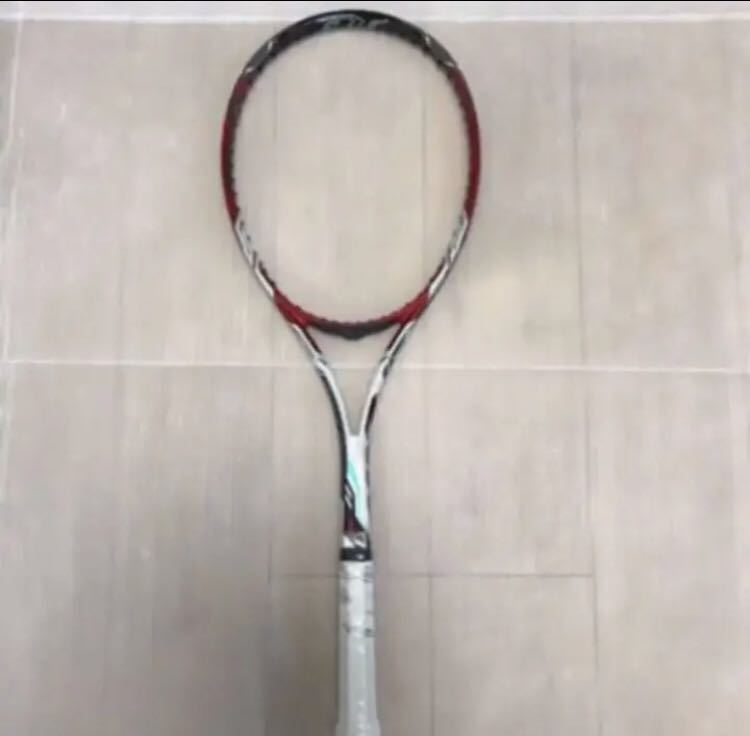 送料無料 新品 ミズノ 軟式テニスラケット フレーム(ガットなし) カバーつき_画像3