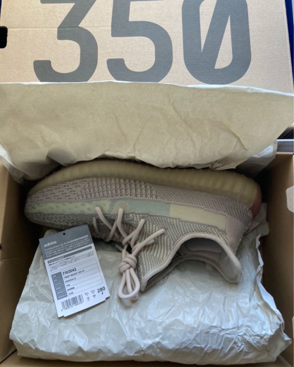 国内正規美品 adidas YEEZY BOOST 350 V2 Citrin アディダスイージー