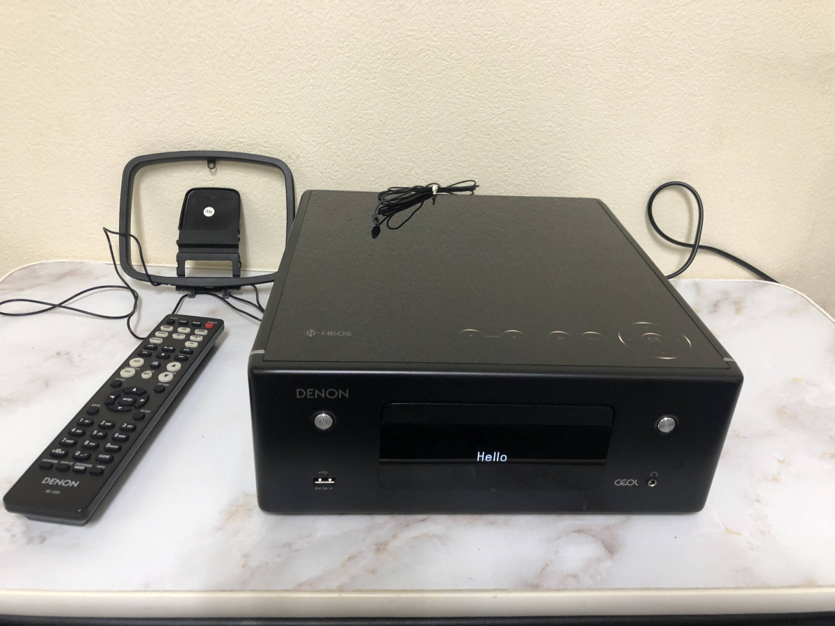 2018年製 DENON RCD-N10 HEOS搭載 CDプレーヤー ネットワーク