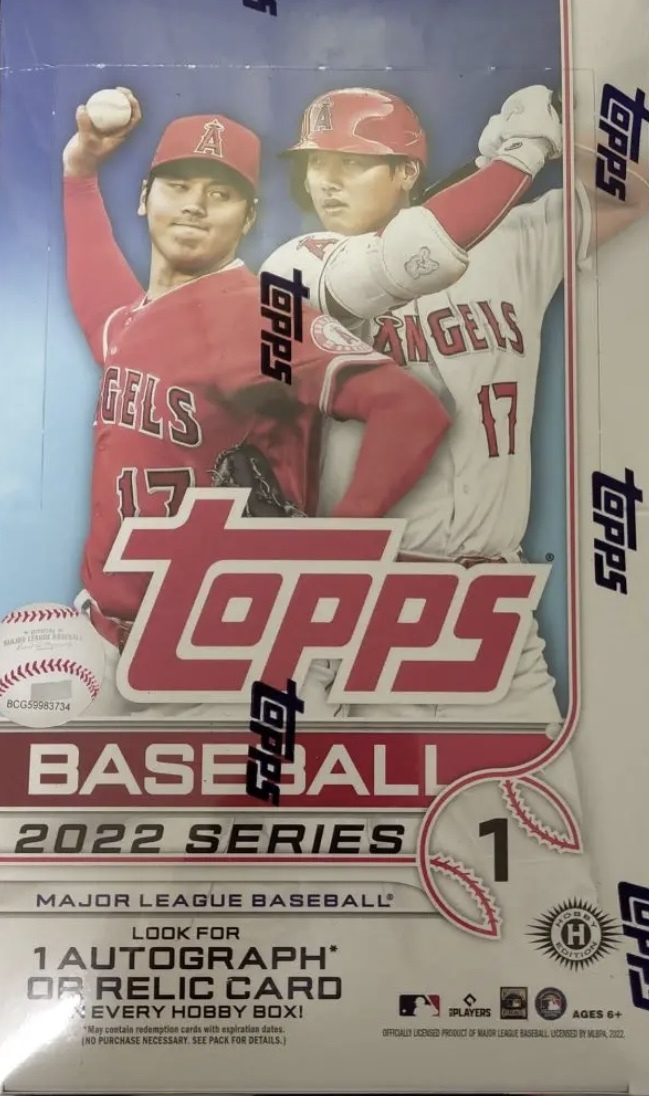 MLB 2022 TOPPS SERIES1 BASEBALL HOBBY 新品未開封ボックス www