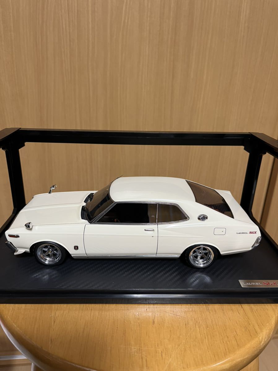 イグニッションモデル1/18 日産ローレルWhiteアウトレット gastech.com.tr