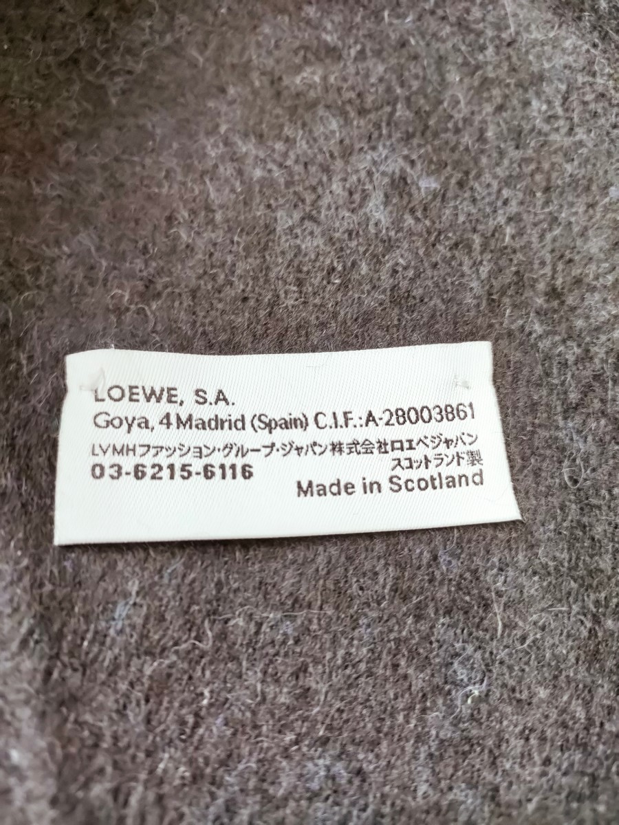 国内即発送】 LOEWE マフラー ストール - マフラー