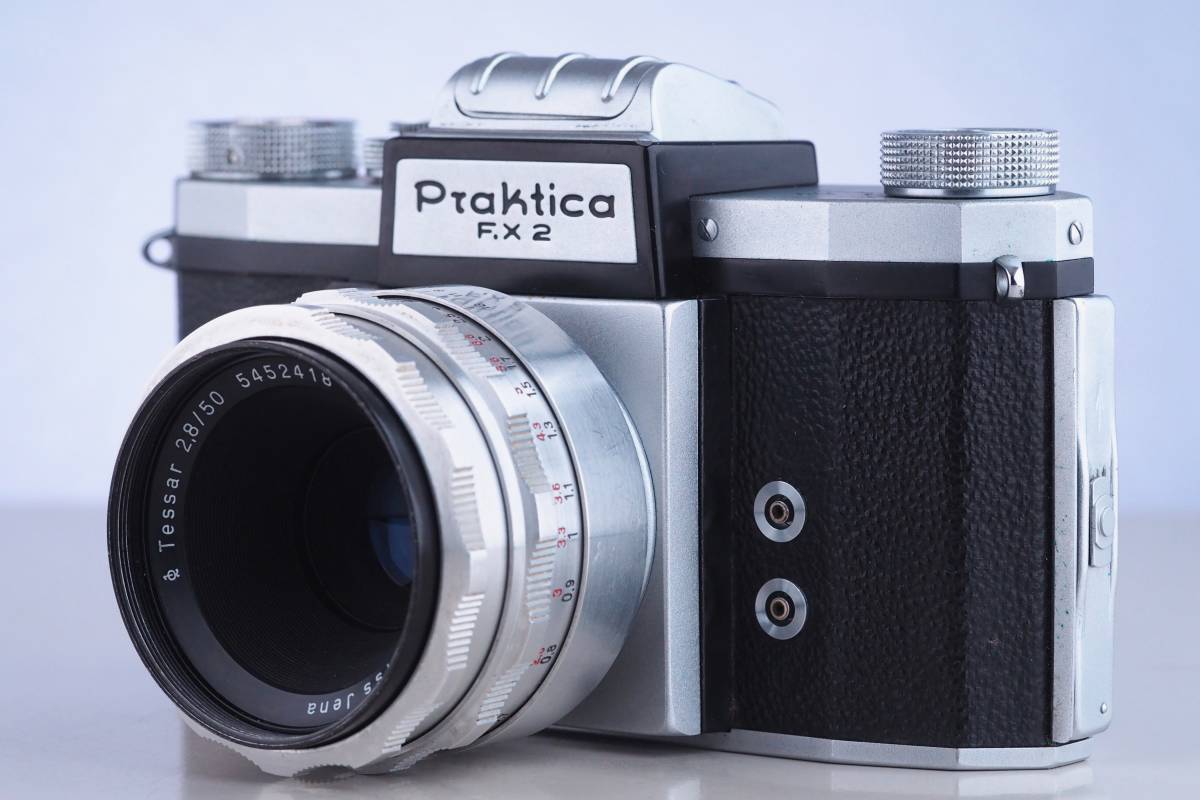 完動】PRAKTICA FX2 + CARL ZEISS JENA TESSAR 50mm f2.8