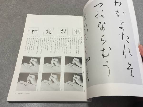 現代かな書法講座 (第2巻) 小字かな基本編２　　杉岡 華邨 (編さん)_画像3