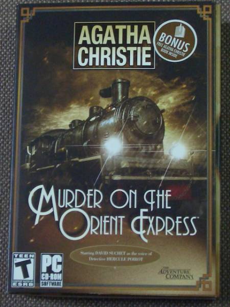 Agathe Christie Murder on the Orient Express (The Adventure Co.) PC CD-ROM