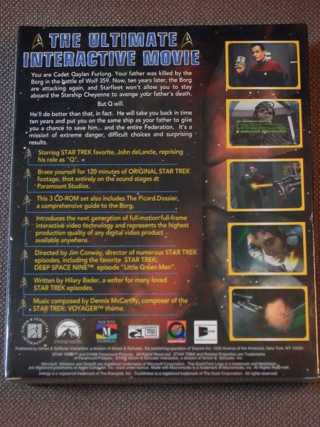 Star Trek: BORG (S&S/Zablac) WIN/MAC CD-ROM_画像2