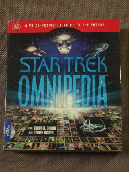 Star Trek Omnipedia (Simon & Shuster) MAC CD-ROM_画像1