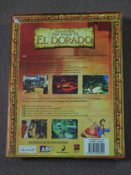 The Road to El Dorado (LSP / Ubi Soft U.K.) PC CD-ROM