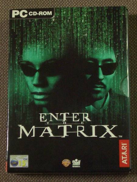 Enter the Matrix (Shiny / Atari U.K.) PC CD-ROM