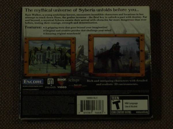Syberia I & II Collector\'s Edition (Microids / Encore) PC DVD-ROM