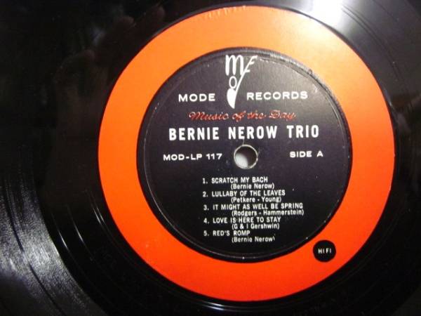 ■即決 Bernie Nerow / Trio MONOオリジナル_画像3