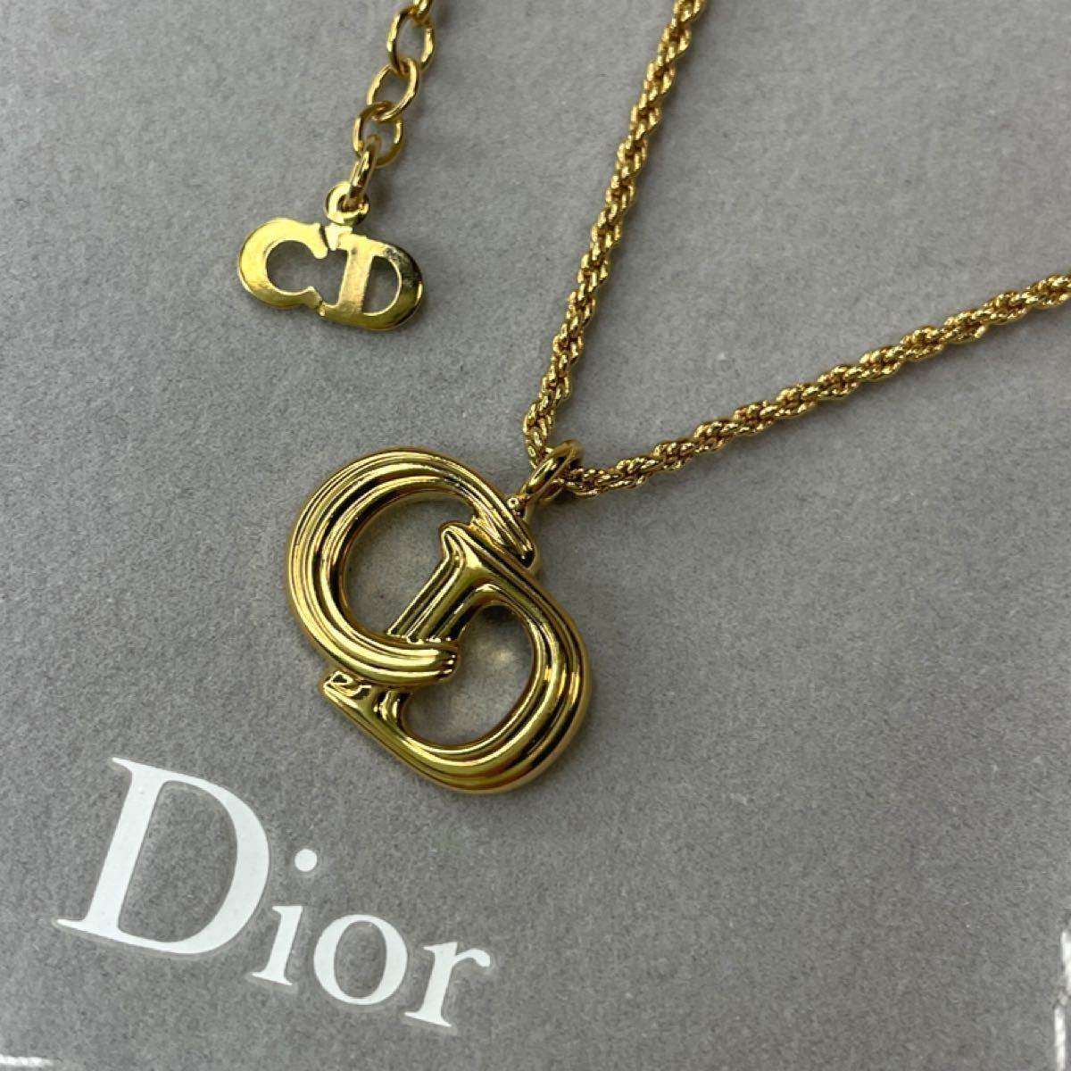 驚きの値段で】 刻印あり ネックレス クリスチャンディオール Dior 極 ...