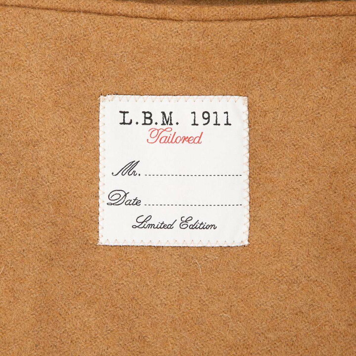 エルビーエム1911 LBM1911 ダブルジャケット キャメル 52サイズ 新品