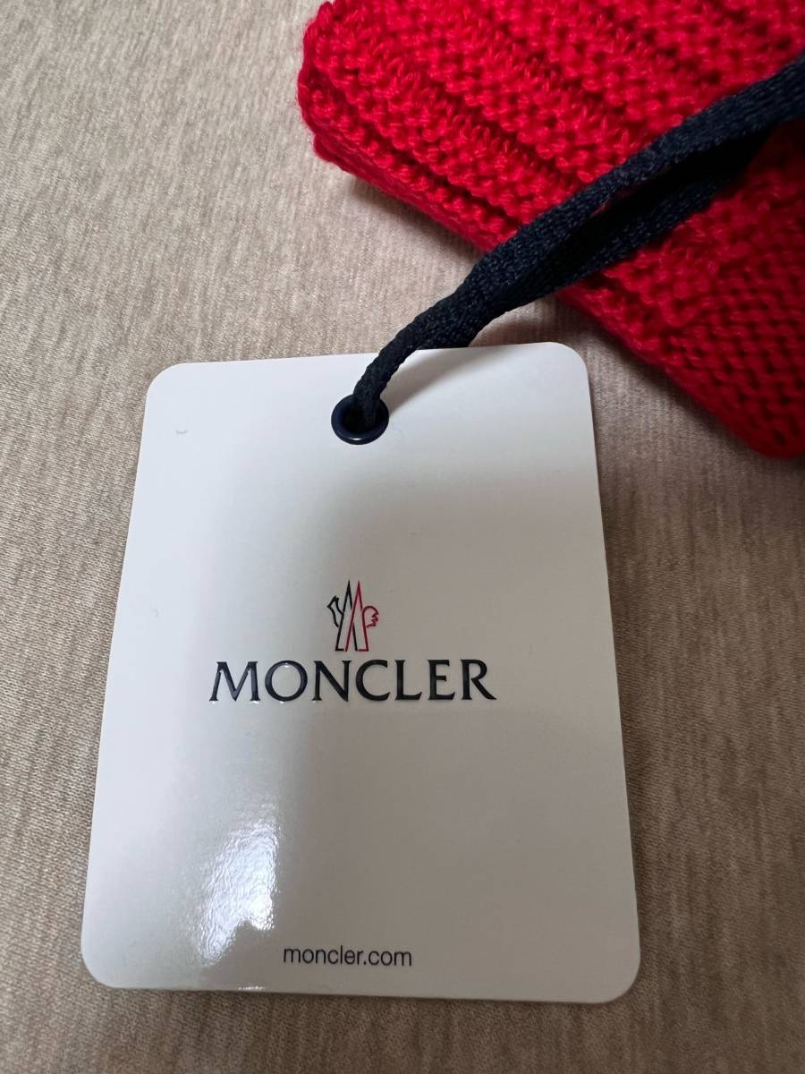 モンクレール MONCLER ニットキャップ キッズライン 新品_画像6