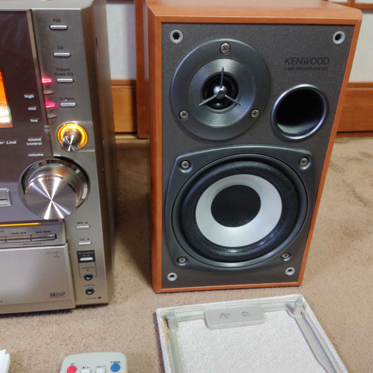 【中古ジャンク扱い】KENWOOD ケンウッド RXD-SV3MD システムコンポ _画像7