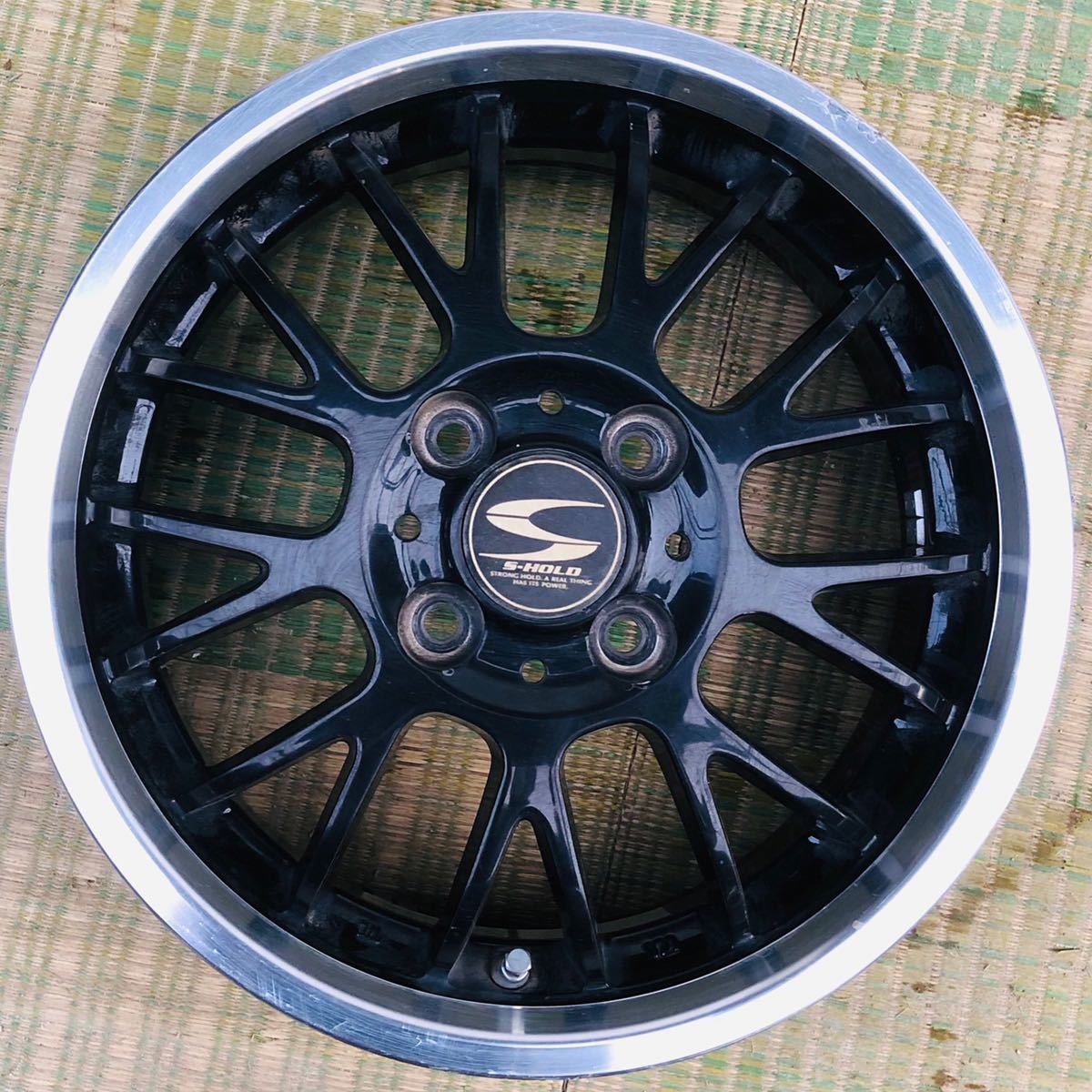 お礼や感謝伝えるプチギフト 美品 S-HOLD 14インチホイールタイヤ付