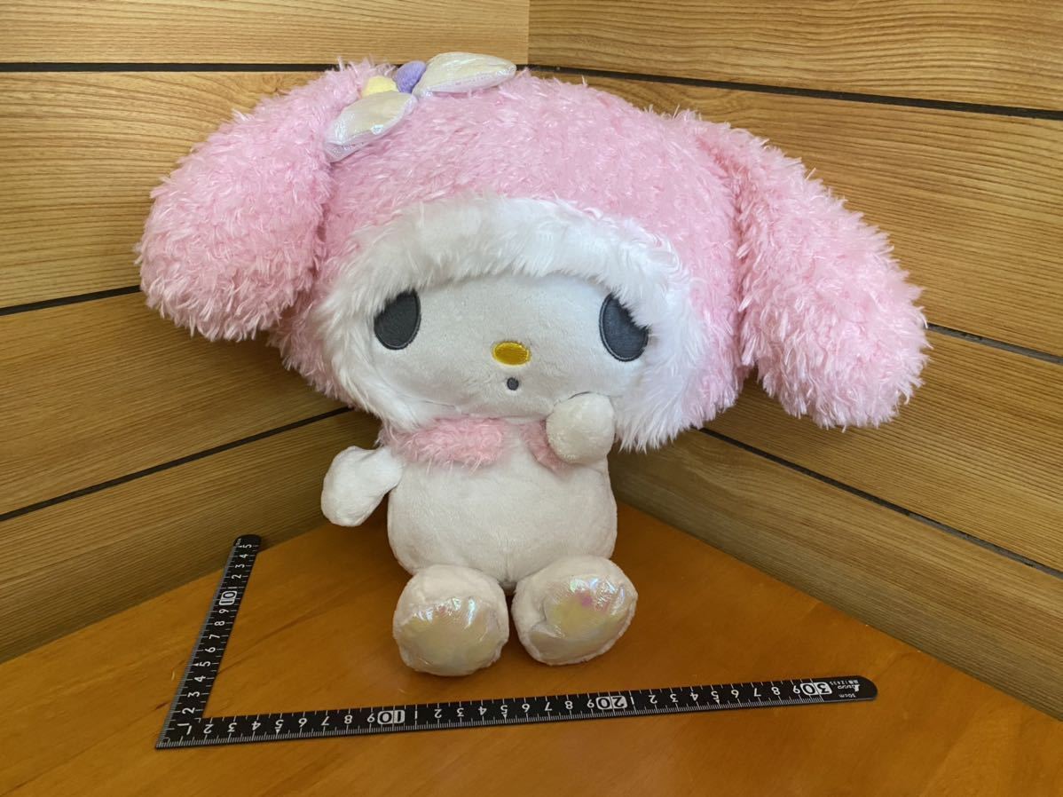 美品！　マイメロディー　25cm サンリオ　ぬいぐるみ 非売品　フリュー　ふんわりタッチ　可愛い_画像2