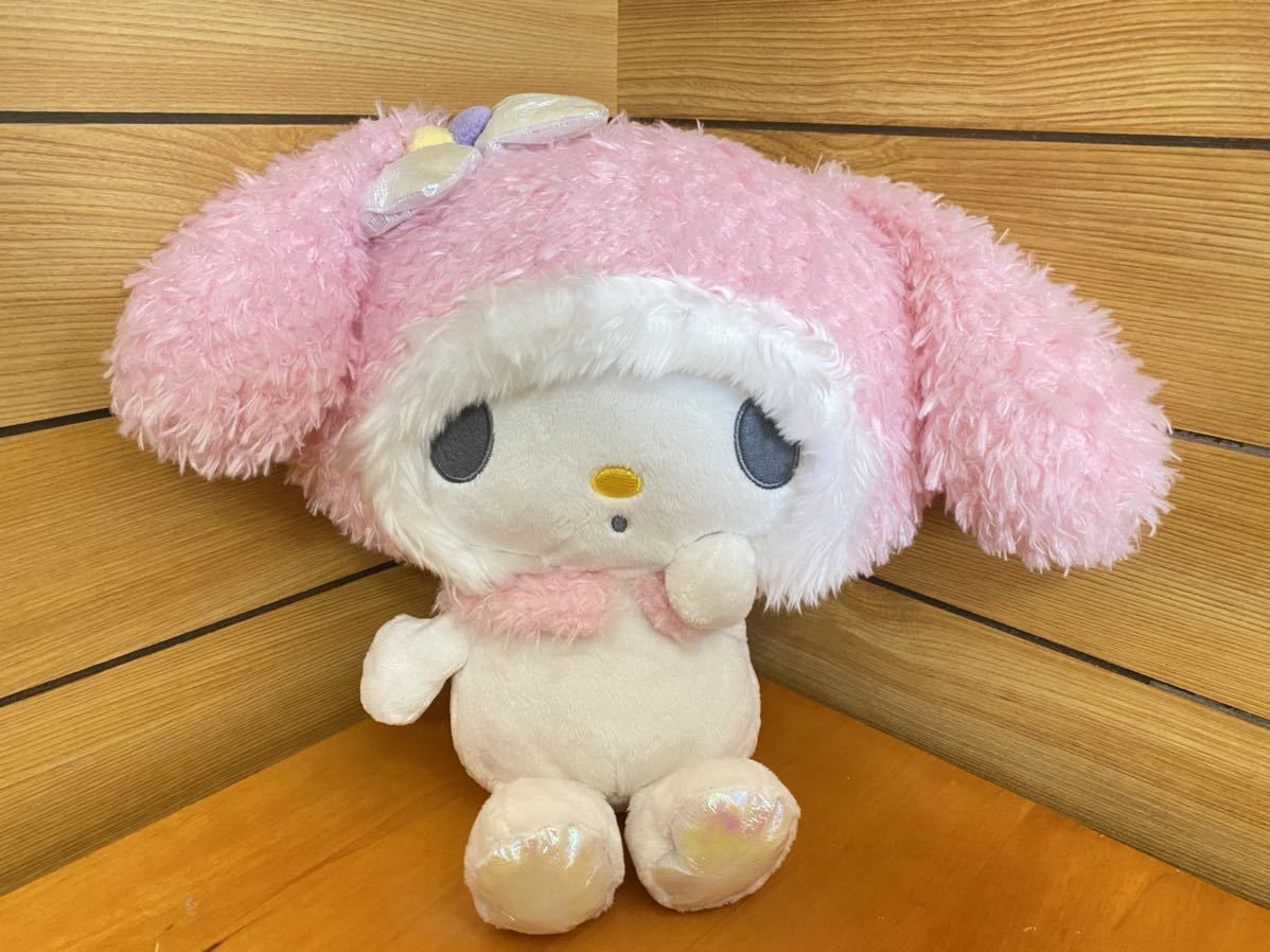 美品！　マイメロディー　25cm サンリオ　ぬいぐるみ 非売品　フリュー　ふんわりタッチ　可愛い_画像1