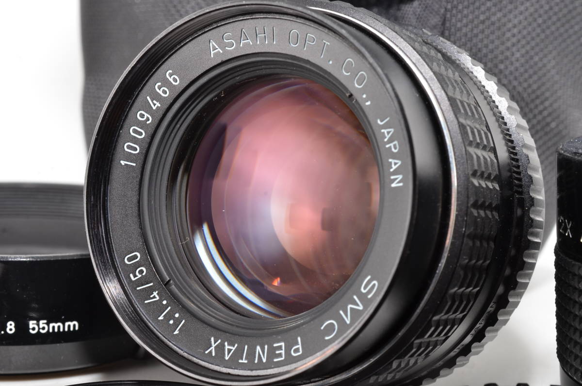 格安人気 ペンタックス SMC PENTAX 50mm f1.4 MF Lens for K Mount【付属品多数】#2067 ペンタックス