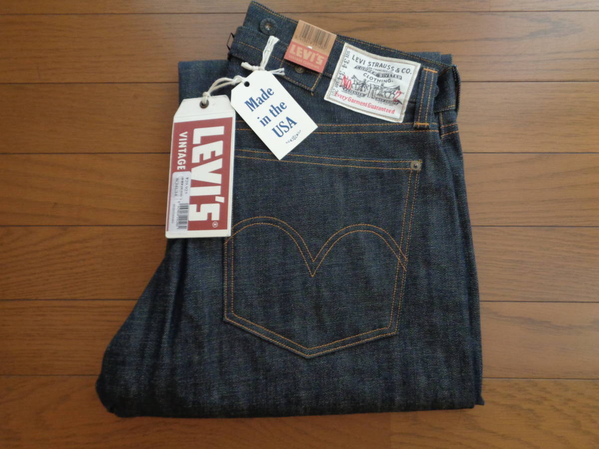 希少 新品 デッド 米国製 LEVI'S リーバイス 20201-0006 1922年モデル