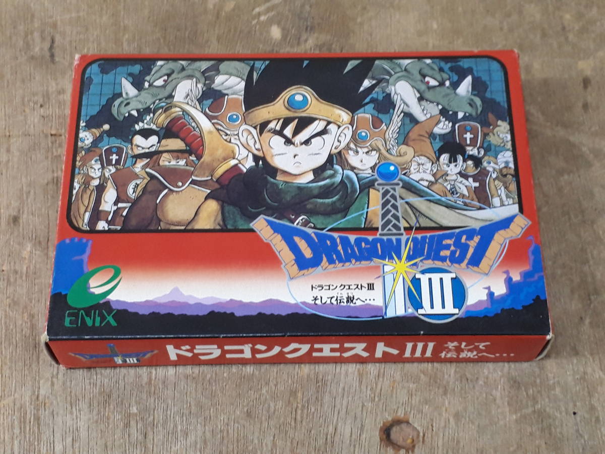 2022新作 Pre Autumn NES ドラゴンクエスト3 箱・説明書付き DRAGON
