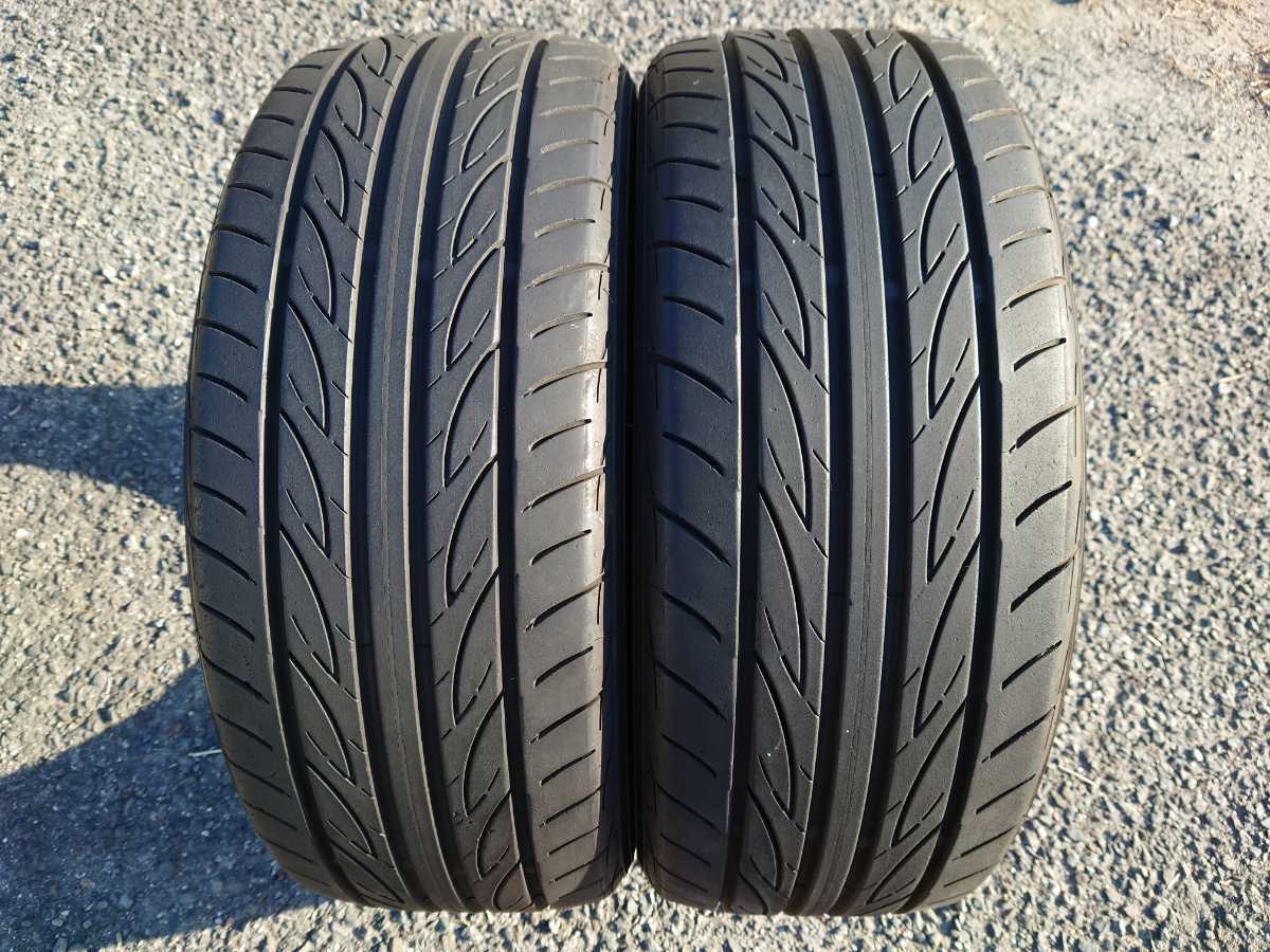 程度良 2020年製 ヨコハマタイヤ アドバン FLEVA V701 225/45R18 95W 8