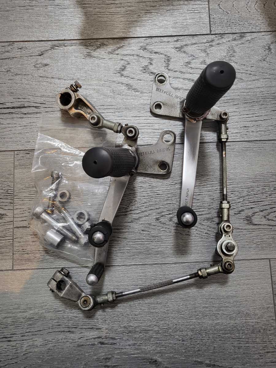 CBX400F CBX550F BEETフルバンク バックステップ 当時 旧車 www