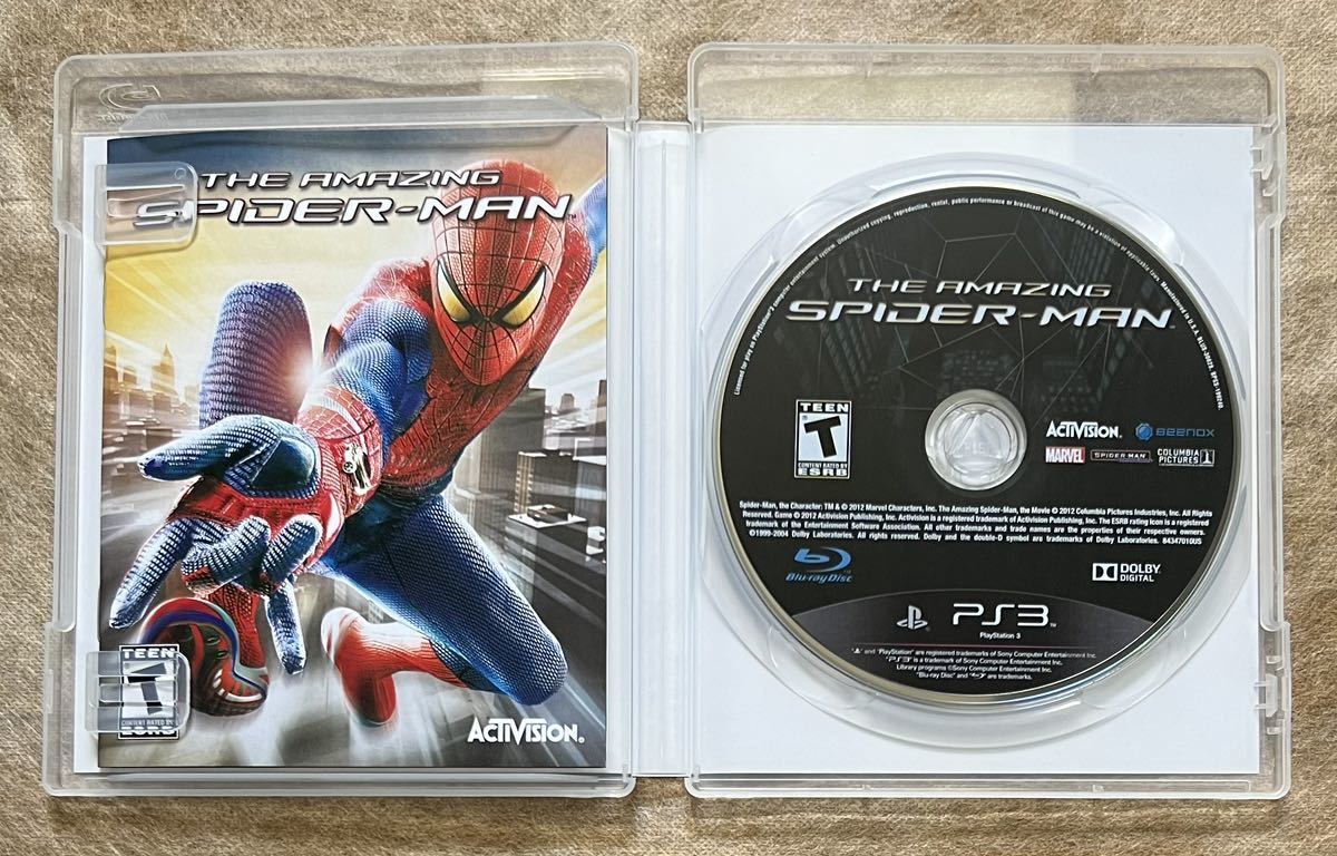 動作確認画像有り】 海外版 PS3 THE AMAZING SPIDER-MAN 動作確認画像有り】 海外版 PS3 THE AMAZING SPIDER-MAN