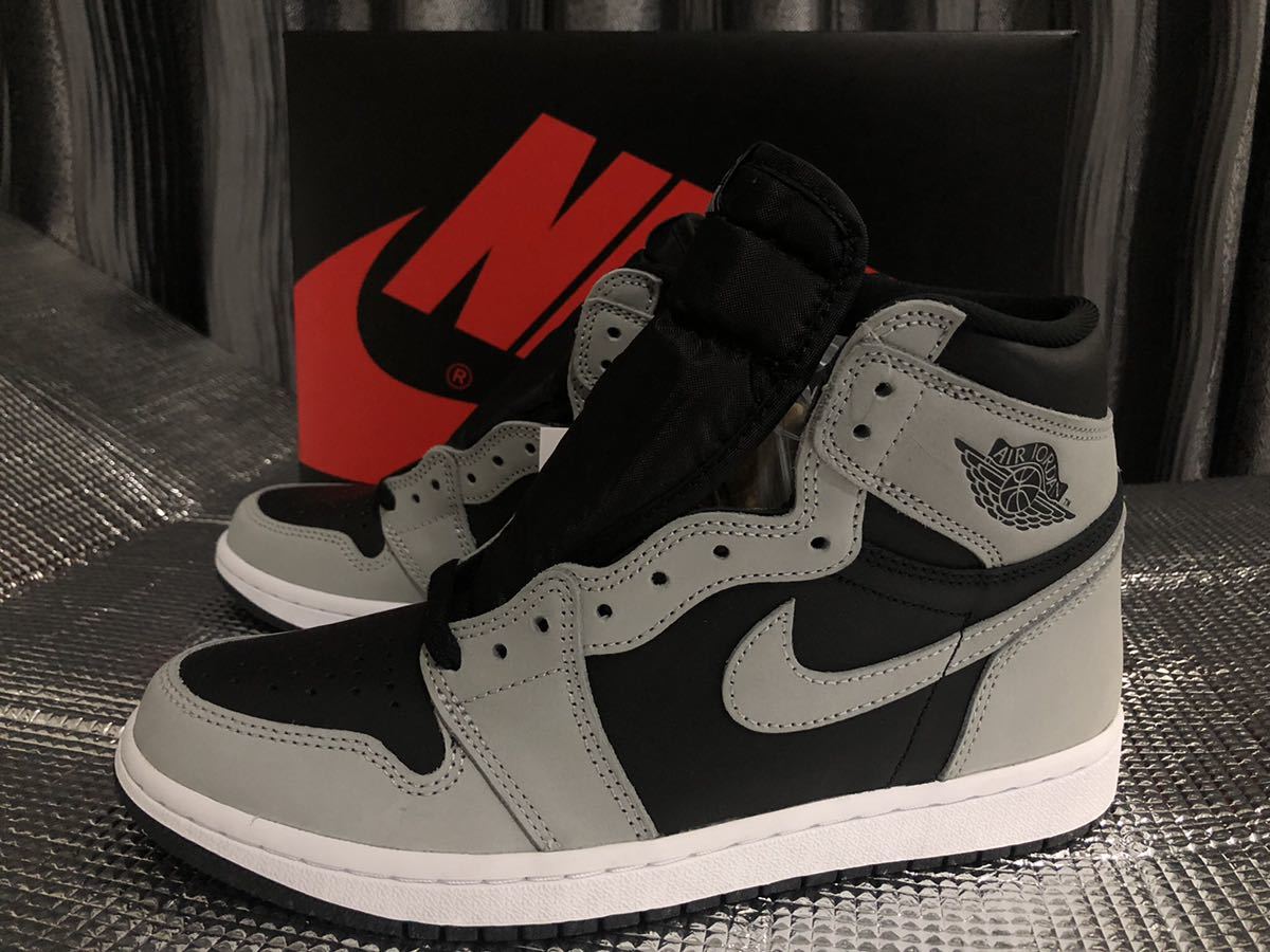 最終値下げ★25.5cm/US7.5 Nike Air Jordan 1 High OG Shadow 2.0 ナイキ エアジョーダン1 ハイ  シャドー 2.0 aj1 グレー シャドウ 灰黒