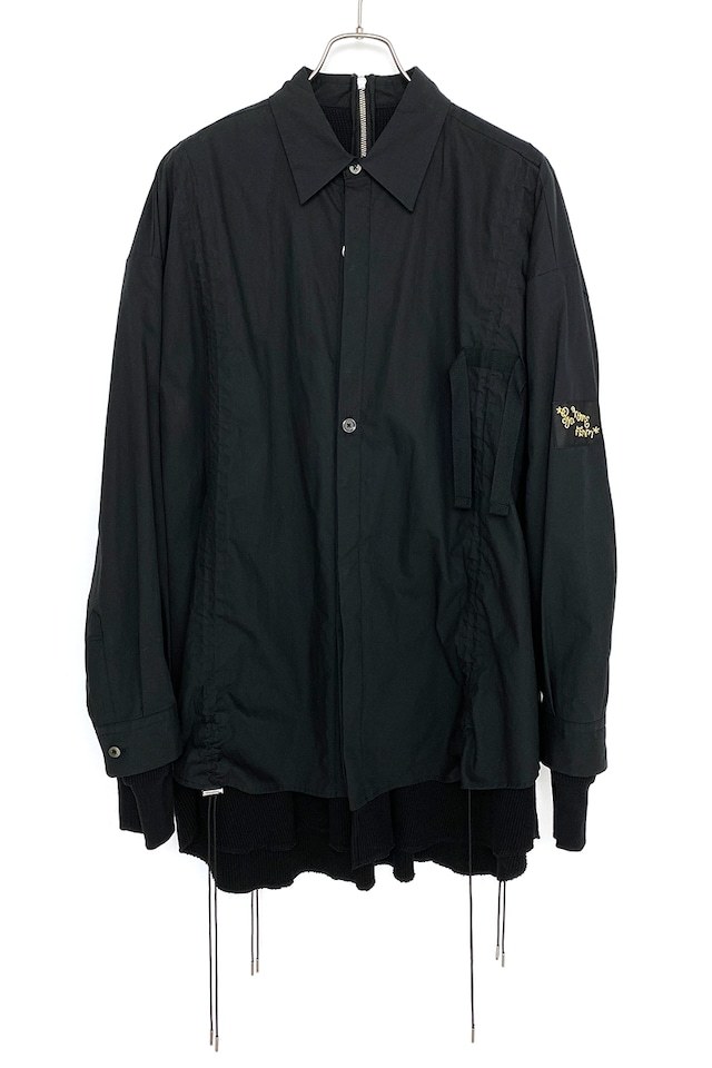定価42900円 新品☆ SYU.HOMME/FEMM 21AW Doubleface Over shirts