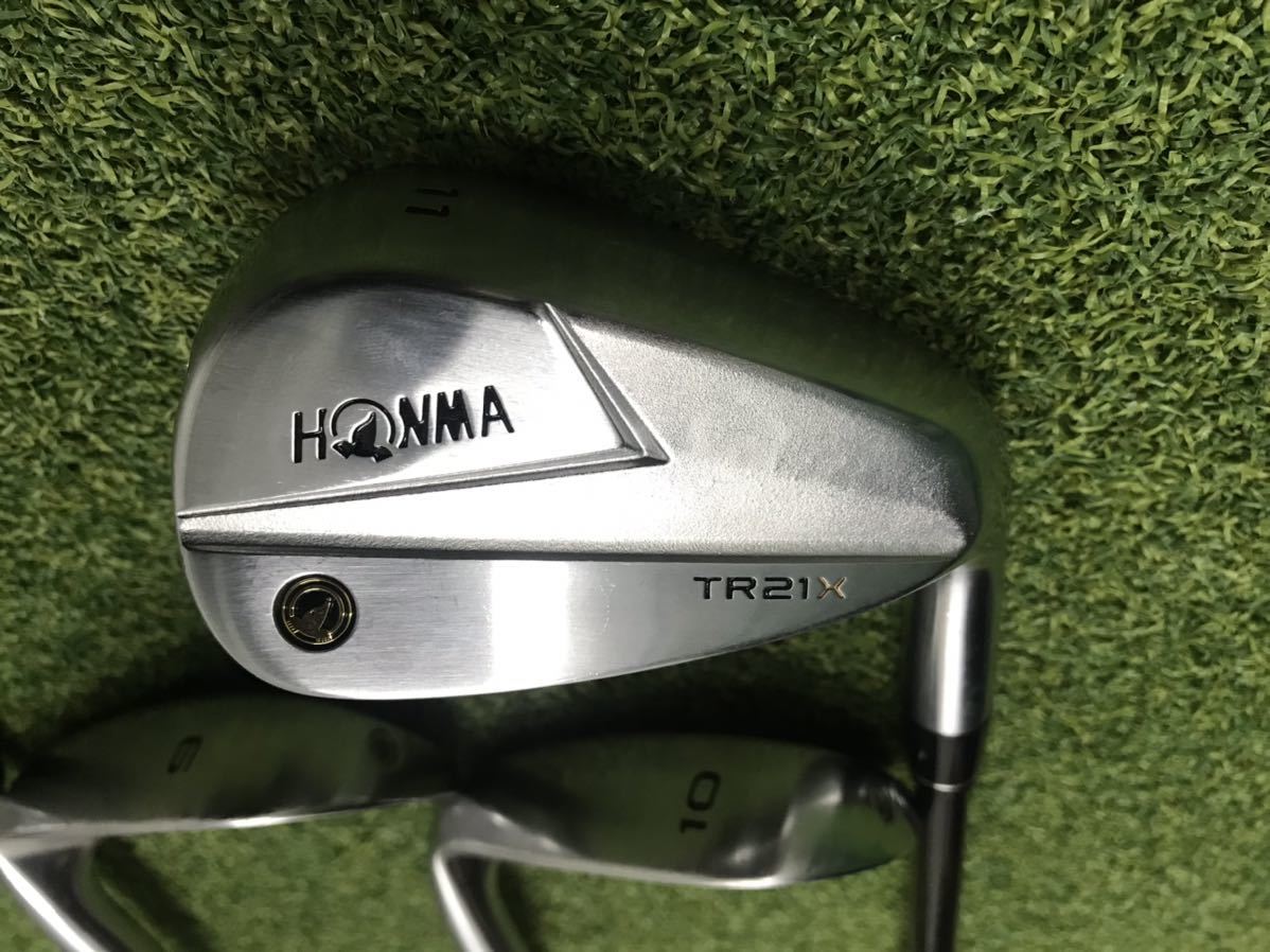 ホンマ TR 21 x 5〜11 7本セット シャフト TR 20 - 65 S www
