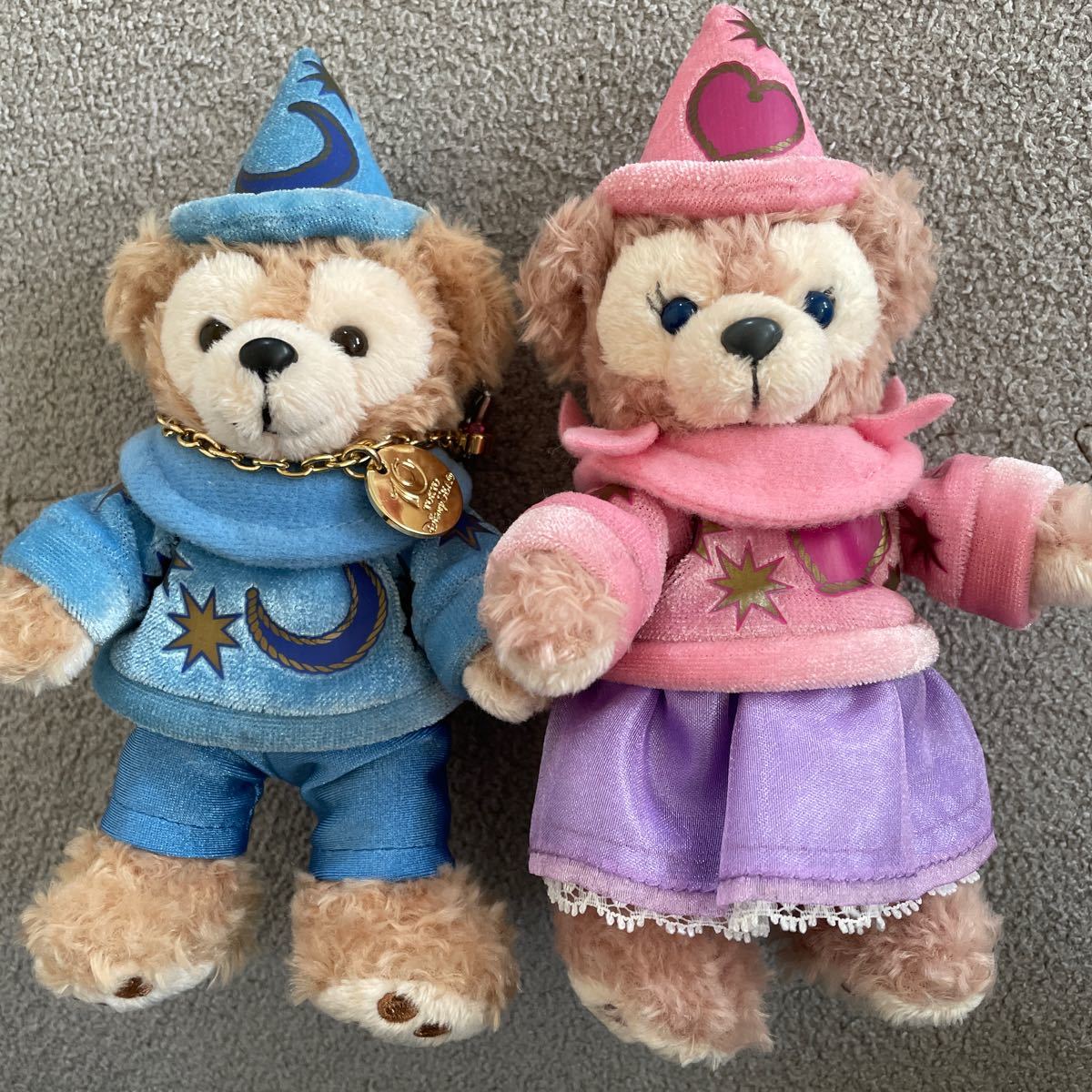 ダッフィー シェリーメイ ぬいぐるみバッジ ディズニーシー 10 ダッフィー シェリーメイ ぬいぐるみバッジ ディズニーシー 10