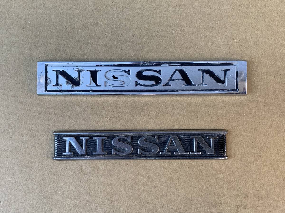 ニッサン エンブレム アンチモニー NISSAN 日産 当時物 S30Z gastech