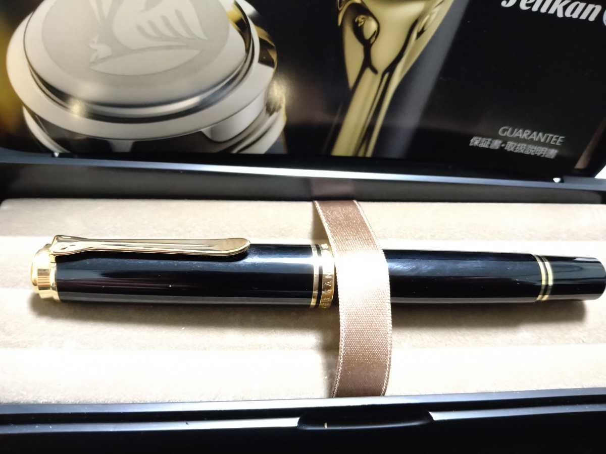 PELIKAN Souveran ペリカン スーベレーンM1000 黒軸 18k F 未使用品