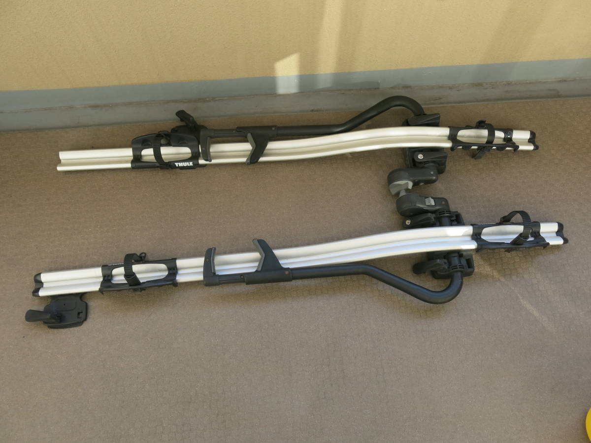 バラ売り可 Thule ProRide TH598 2台セット サイクルキャリア 車外
