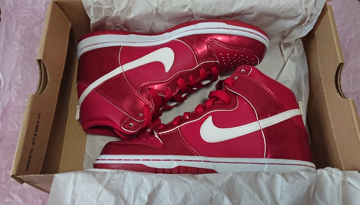Paypayフリマ ナイキ レディース スニーカー シューズ Nike Dunk Hi Gs Red レッド 赤 4y 23cm Paypayフリマ ナイキ レディース スニーカー シューズ Nike Dunk Hi Gs Red レッド 赤 4y 23cm